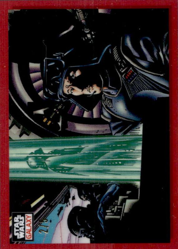 Incoming Transmission 2023 Topps Chrome Star Wars Galaxy #4 Red Refractor /5 RAW