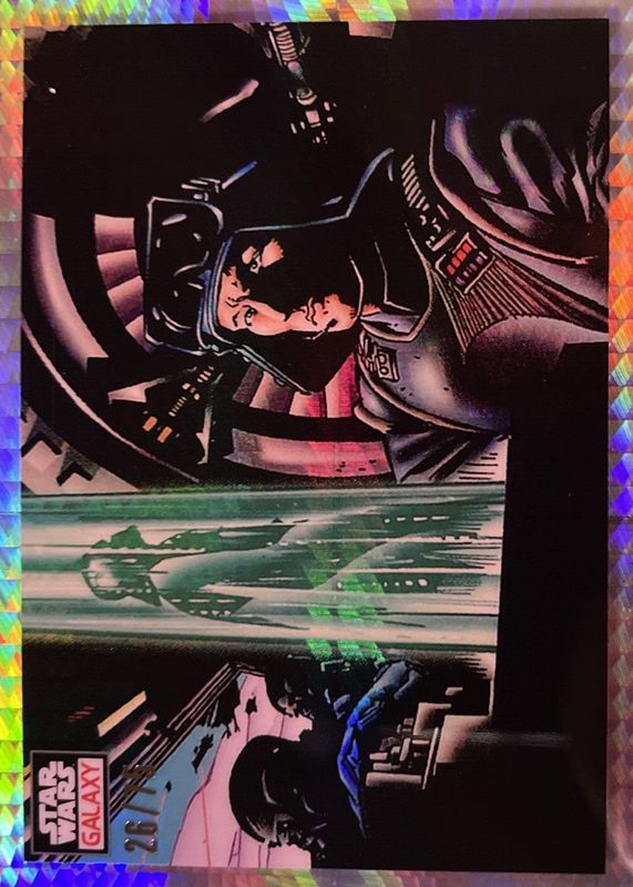 Incoming Transmission 2023 Topps Chrome Star Wars Galaxy #4 Prism Refractor /75 RAW