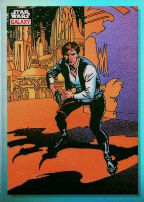 2023 Topps Chrome Star Wars Galaxy #7 Aqua Refractor /199