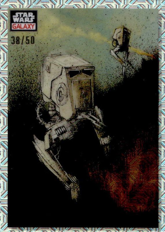 2023 Topps Chrome Star Wars Galaxy #18 Mojo Refractor /50