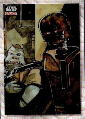 2023 Topps Chrome Star Wars Galaxy #20 Wave Refractor /99