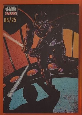 2023 Topps Chrome Star Wars Galaxy #22 Orange Refractor /25