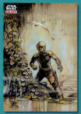 2023 Topps Chrome Star Wars Galaxy #25 Aqua Refractor /199