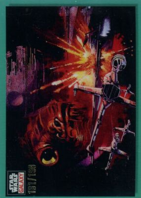 2023 Topps Chrome Star Wars Galaxy #28 Aqua Refractor /199