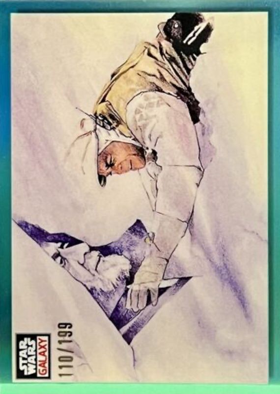 2023 Topps Chrome Star Wars Galaxy #31 Aqua Refractor /199