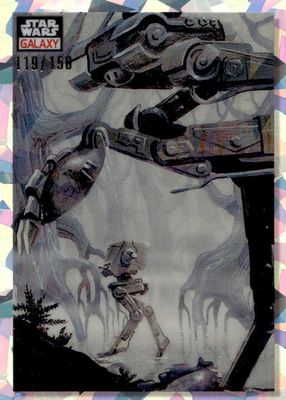 2023 Topps Chrome Star Wars Galaxy #38 Atomic Refractor /150