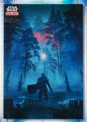 2023 Topps Chrome Star Wars Galaxy #45 Prism Refractor /75