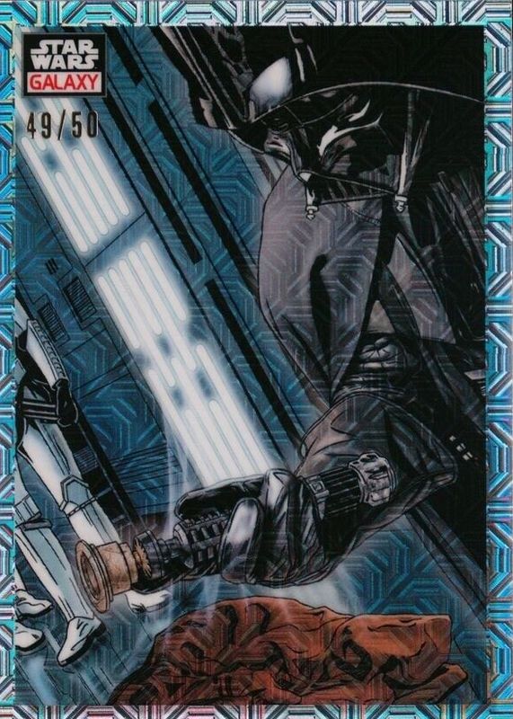 Remnants of Kenobi 2023 Topps Chrome Star Wars Galaxy #47 Mojo Refractor /50 RAW