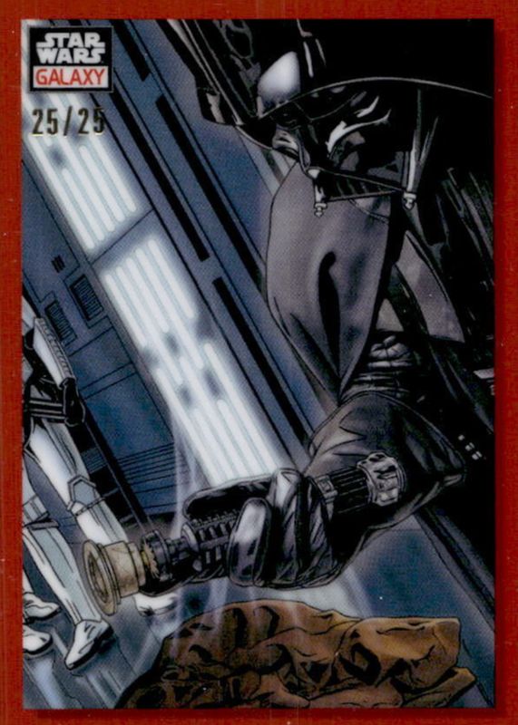 2023 Topps Chrome Star Wars Galaxy #47 Orange Refractor /25