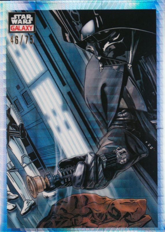 Remnants of Kenobi 2023 Topps Chrome Star Wars Galaxy #47 Prism Refractor /75 RAW