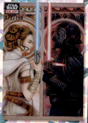 2023 Topps Chrome Star Wars Galaxy #48 Atomic Refractor /150