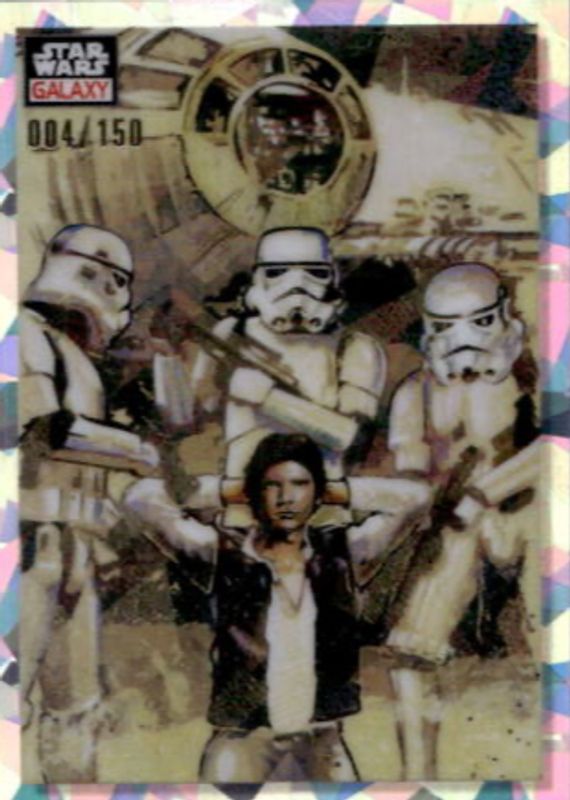 2023 Topps Chrome Star Wars Galaxy #51 Atomic Refractor /150