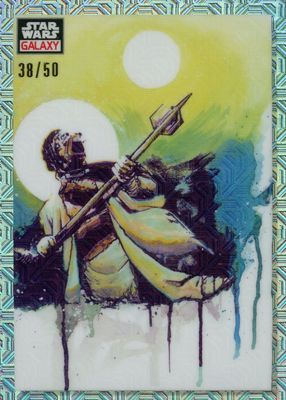 2023 Topps Chrome Star Wars Galaxy #53 Mojo Refractor /50