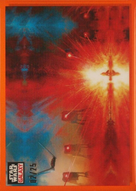 2023 Topps Chrome Star Wars Galaxy #60 Orange Refractor /25