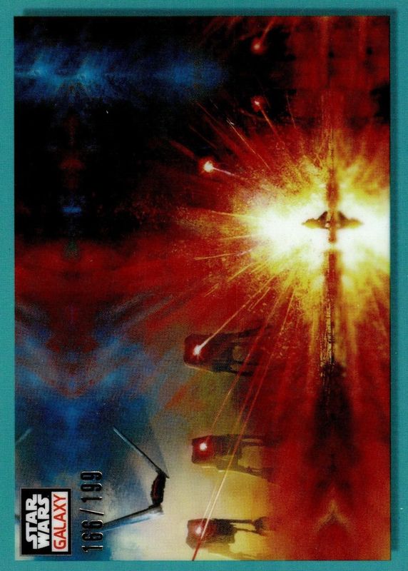 2023 Topps Chrome Star Wars Galaxy #60 Aqua Refractor /199