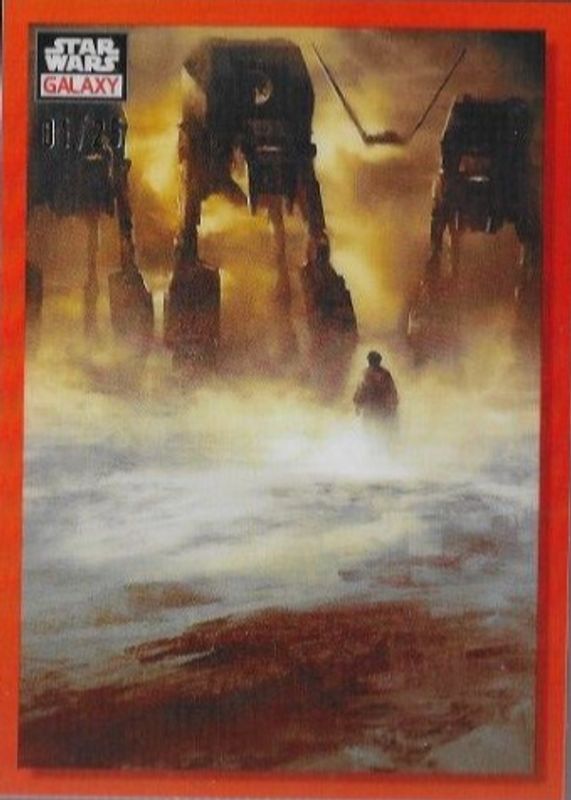 Projection 2023 Topps Chrome Star Wars Galaxy #61 Orange Refractor /25 RAW