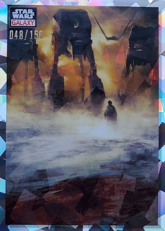 Projection 2023 Topps Chrome Star Wars Galaxy #61 Atomic Refractor /150 RAW