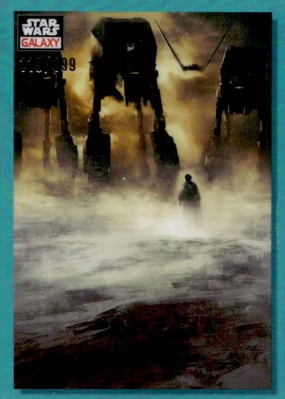 Projection 2023 Topps Chrome Star Wars Galaxy #61 Aqua Refractor /199 RAW