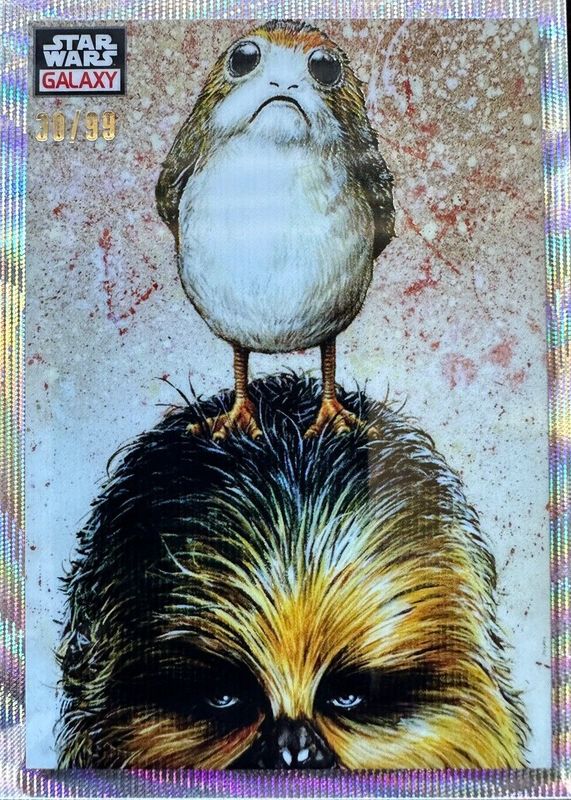 2023 Topps Chrome Star Wars Galaxy #64 Wave Refractor /99