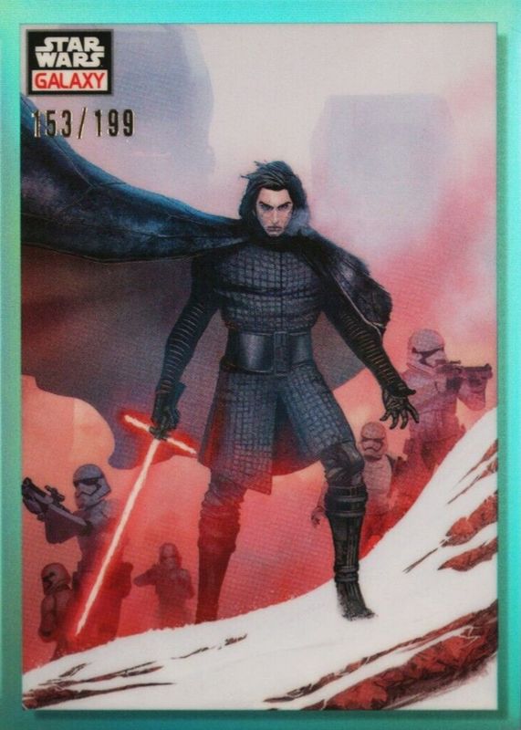 2023 Topps Chrome Star Wars Galaxy #65 Aqua Refractor /199