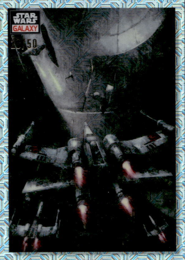 Battle of Yavin 2023 Topps Chrome Star Wars Galaxy #75 Mojo