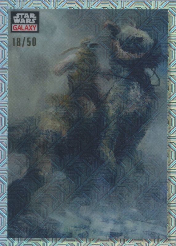 2023 Topps Chrome Star Wars Galaxy #76 Mojo Refractor /50