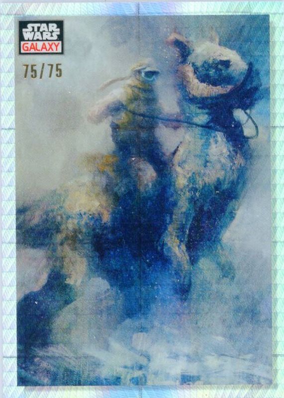2023 Topps Chrome Star Wars Galaxy #76 Prism Refractor /75