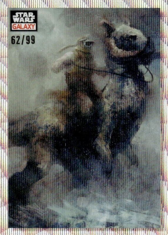 2023 Topps Chrome Star Wars Galaxy #76 Wave Refractor /99
