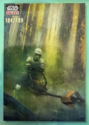 2023 Topps Chrome Star Wars Galaxy #78 Aqua Refractor /199