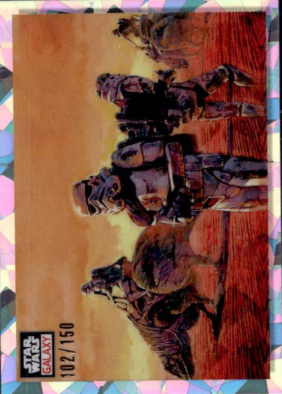 2023 Topps Chrome Star Wars Galaxy #85 Atomic Refractor /150