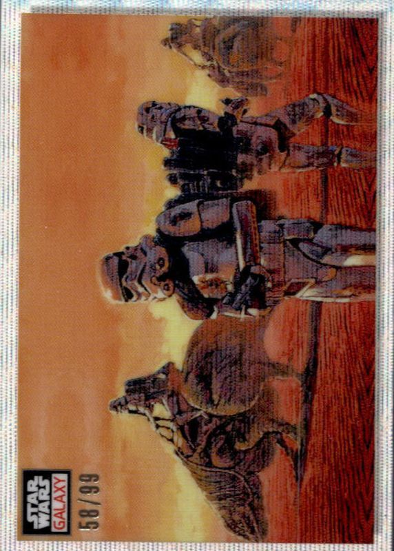 2023 Topps Chrome Star Wars Galaxy #85 Wave Refractor /99