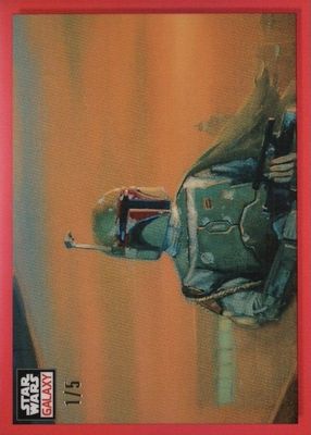 2023 Topps Chrome Star Wars Galaxy #88 Red Refractor /5