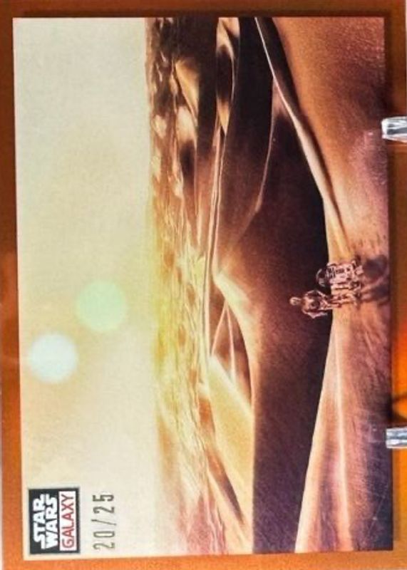 2023 Topps Chrome Star Wars Galaxy #91 Orange Refractor /25