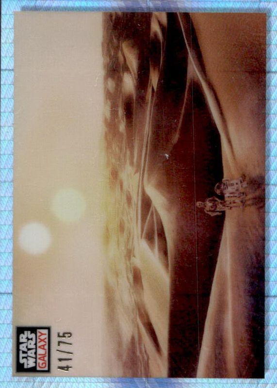 2023 Topps Chrome Star Wars Galaxy #91 Prism Refractor /75