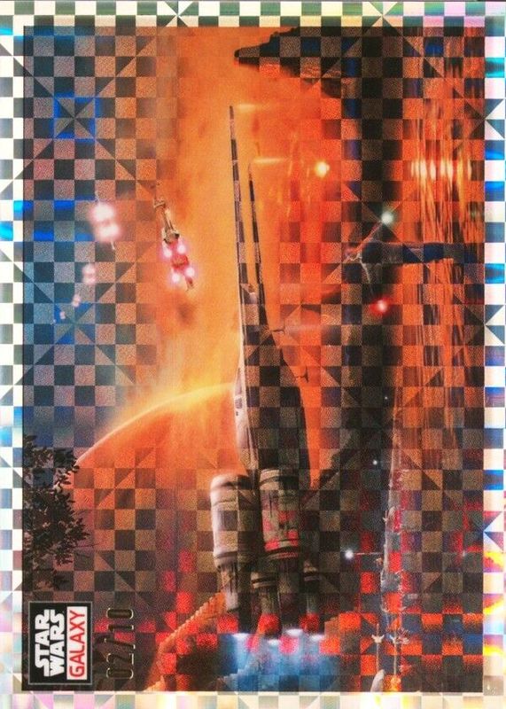 2023 Topps Chrome Star Wars Galaxy #93 X-Fractor /10