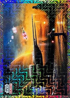 2023 Topps Chrome Star Wars Galaxy #93 Mojo Refractor /50