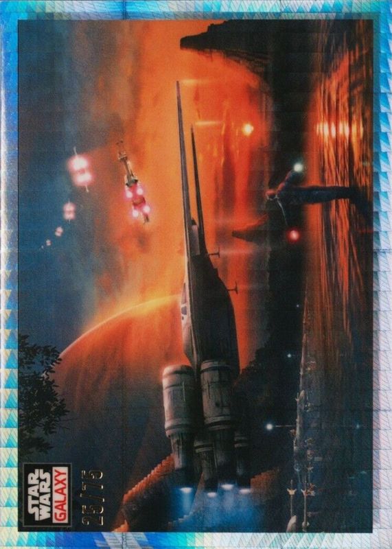 2023 Topps Chrome Star Wars Galaxy #93 Prism Refractor /75