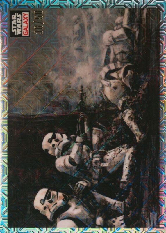 2023 Topps Chrome Star Wars Galaxy #94 Mojo Refractor /50