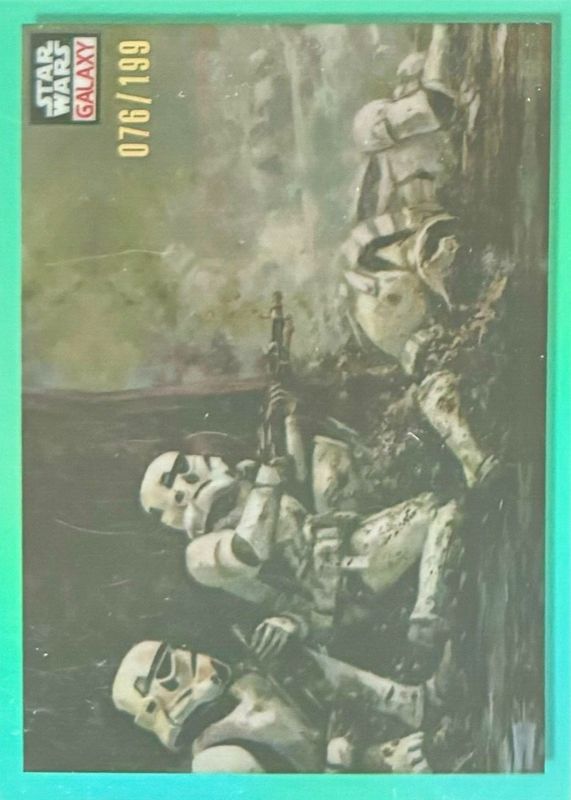 2023 Topps Chrome Star Wars Galaxy #94 Aqua Refractor /199