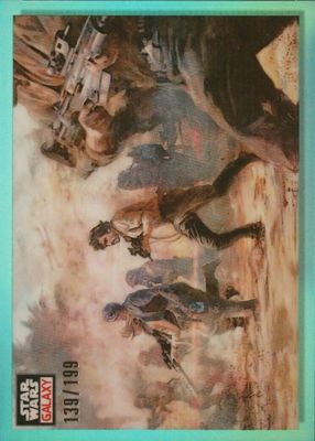 2023 Topps Chrome Star Wars Galaxy #95 Aqua Refractor /199