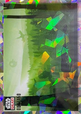 2023 Topps Chrome Star Wars Galaxy #98 Atomic Refractor /150