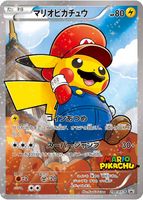 Mario Pikachu 2016 Japanese XY-P Promo #294/XY-P Mario