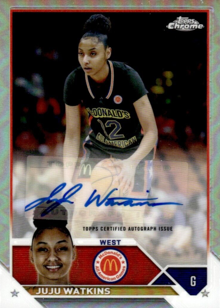 JuJu Watkins 2023 Topps Chrome McDonald's All-American #CA-JWA