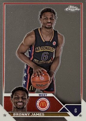 2023 Topps Chrome McDonald's All-American #68 Photoshoot