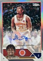 DJ Wagner 2023 Topps Chrome McDonald's All-American #CA-DW Chrome 