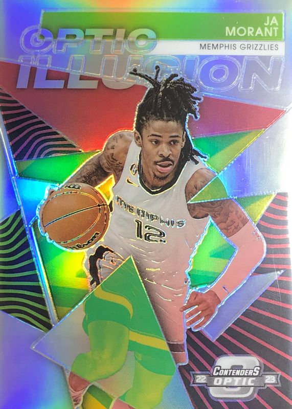 Ja Morant 2022 Contenders Optic #11 Optic Illusion PSA 10