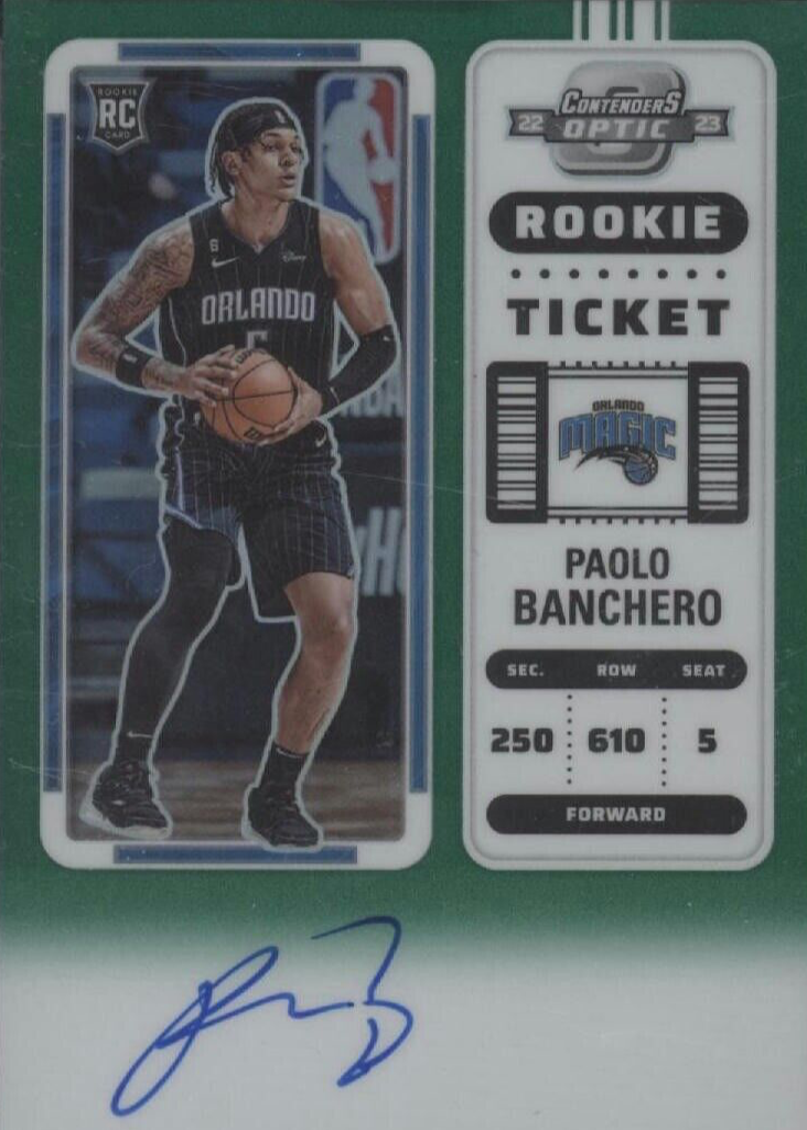 2022-23 Panini Prizm Paolo Banchero Silver RC Rookie