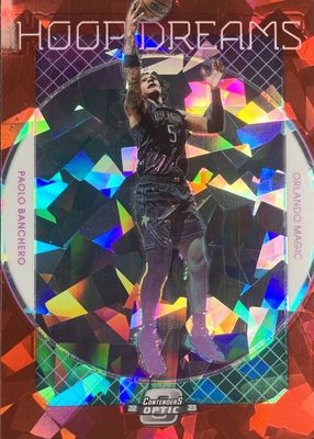 2022 Contenders Optic #10 Hoop Dreams - Red Cracked Ice