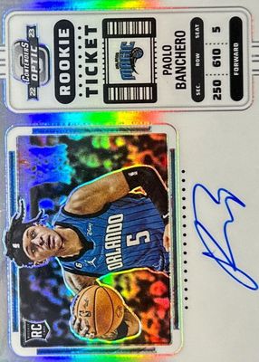 2022 Contenders Optic #118 Rookie Ticket Auto Variation