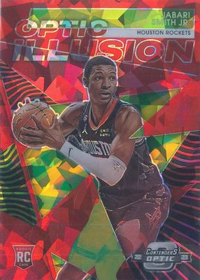 2022 Contenders Optic #7 Optic Illusion - Red Cracked Ice